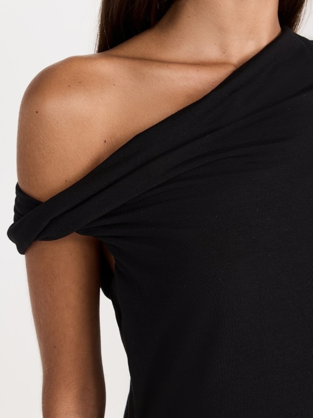 Reformation Cello Off Shoulder Ruched Knit Top - Picture 5 of 8